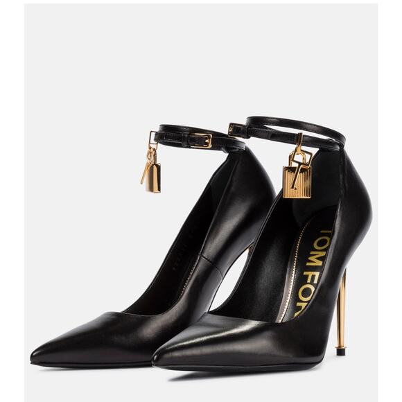 Tom ford padlock pumps size 38 NWT in box with dustbags - Picture 2 of 16